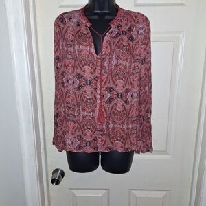 Lucky brand blouse size small